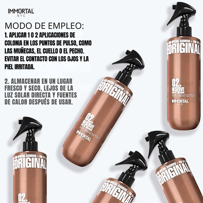 After Shave Immortal Post Afeitado Nyc 02 Reserve 500ml