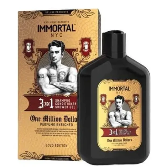 Shampo/acondicionador Immortal 3en1 One Million Dollars 500m
