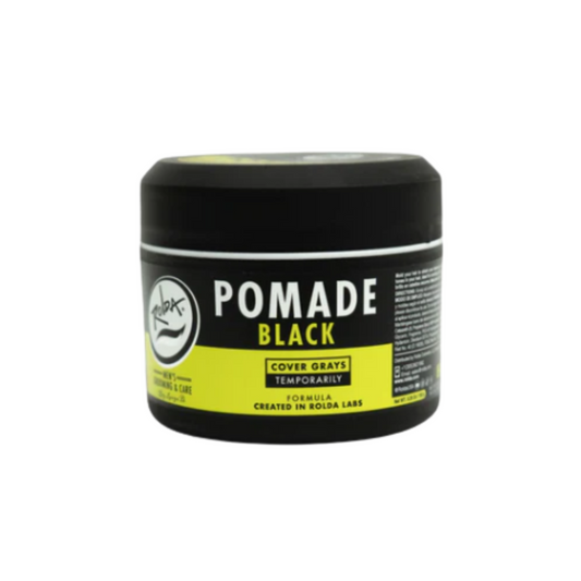 Pomada Negra Para Cabello Rolda Fijación Y Brillo Medio 115g