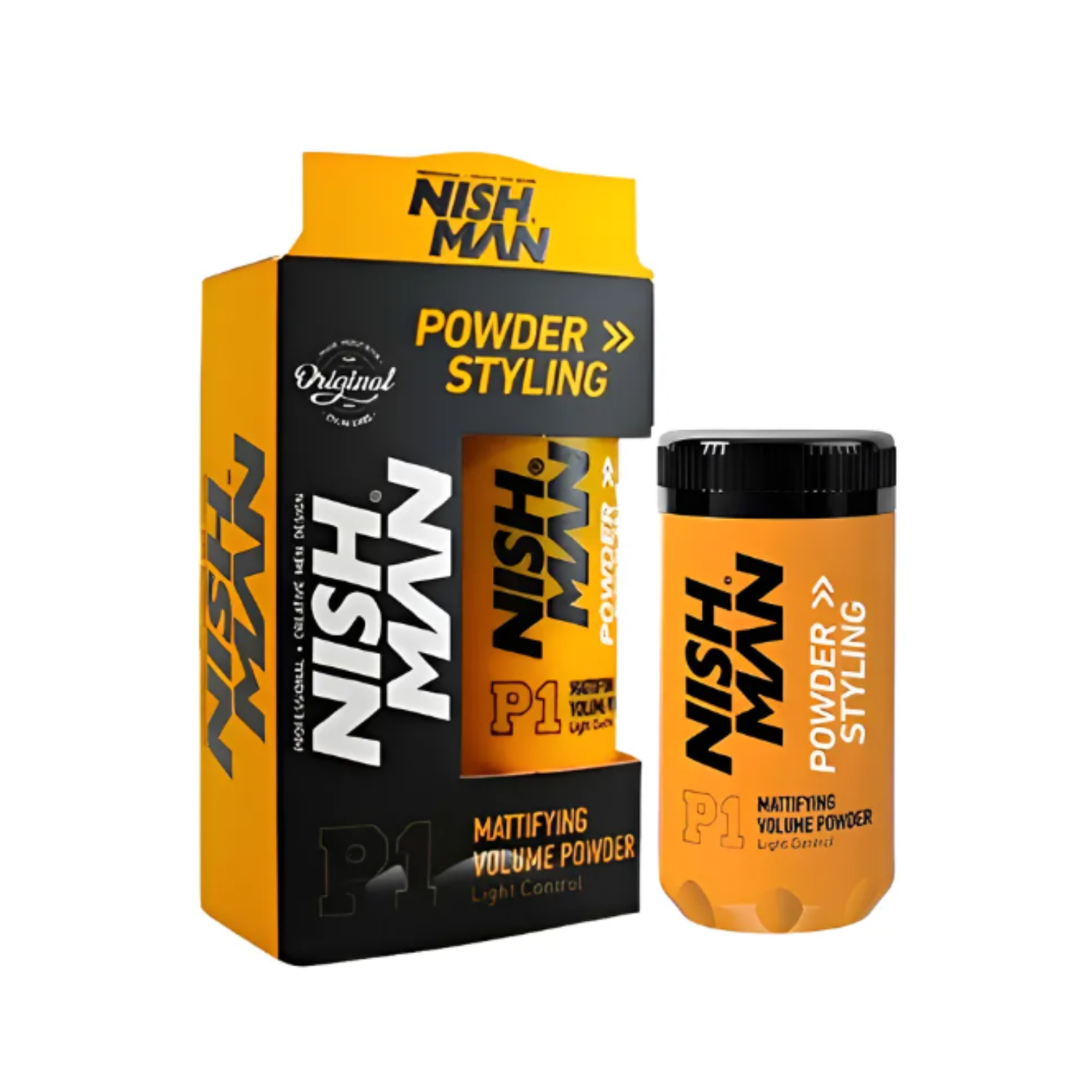 Cera Cabello Polvo Texturizador Nishman P1 Fijacion Alta